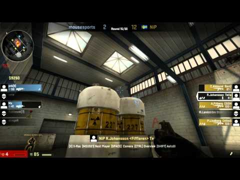 CS GO DHW2012 - NiP vs. Mousesports @ nuke