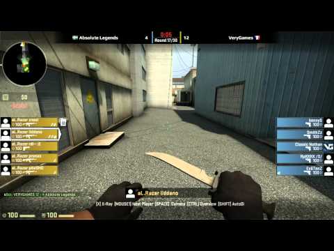 CS GO DHW2012 - VeryGames vs. Absolute Legends @ nuke