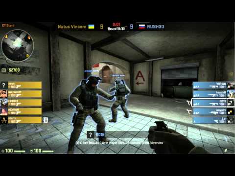 CS GO SLTV StarSeries - Na`Vi vs. RUSH3D