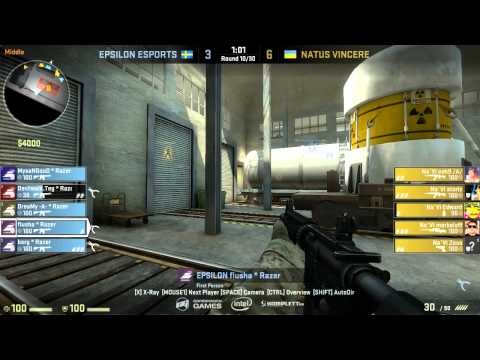 CSGO CPH Games Group B - Na`Vi vs. Epsilon @ train_se