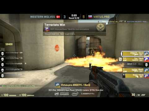 CSGO CPH Games Lower bracket final - Virtus.pro vs. Western Wolves @ dust2_se