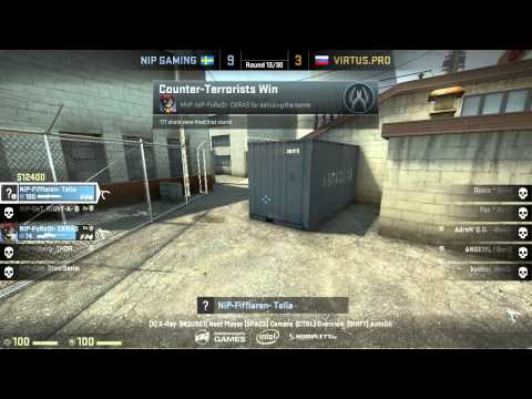 CSGO CPH Games Upper bracket FINAL- Virtus.pro vs. NiP @ nuke_se