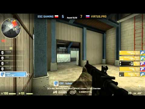 CSGO CPH Games Upper bracket - Virtus.pro vs. ESC @ nuke_se