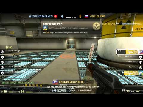 CSGO CPH Games Upper bracket - Virtus.pro vs. Western Wolves @ nuke_se