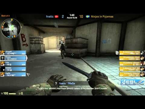 CSGO RC EMS One - NiP vs. Fnatic @ dust2