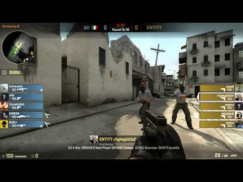 CSGO SLTV PRO Series V - Entity vs. GamerUniversity @ dust2_se