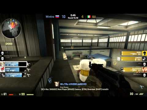 CSGO SLTV PRO Series V - Wintro vs. GamerUniversity @ nuke_se