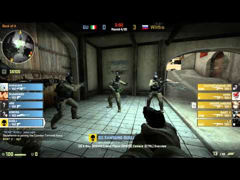 CSGO SLTV PRO Series V - Wintro vs. GamerUniversity @ dust2_se