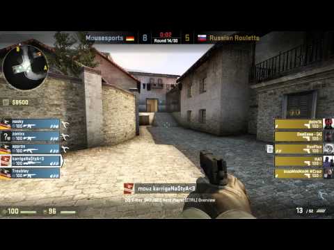 CSGO SLTV StarSeries - Mousesports vs. Russian Roulette @ mirage_csgo
