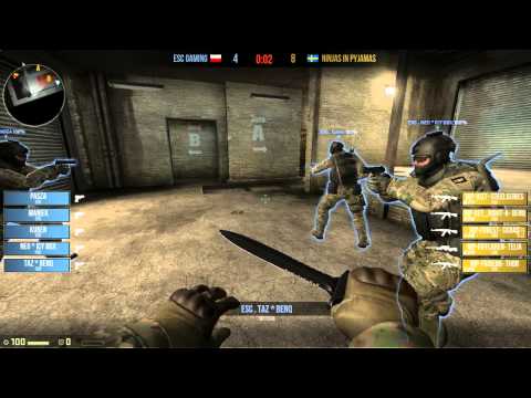 CSGO SLTV StarSeries - NiP vs. ESC Gaming @ train_se