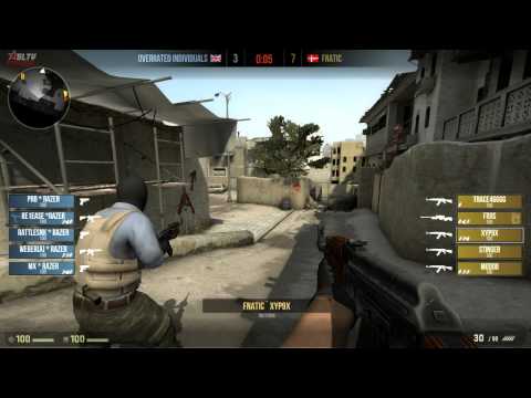 CSGO SLTV StarSeries - OverRated vs. fnatic @ dust_se