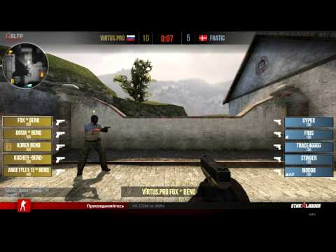 CSGO SLTV StarSeries - Virtus.pro vs. fnatic @ mirage_csgo