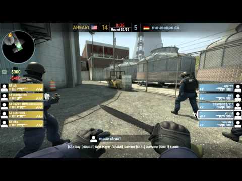 ESWC 2012 Area51 vs. mousesports @ nuke