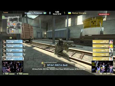 CS SLTV S6 Lan Finals NiP vs Na`Vi Game 2
