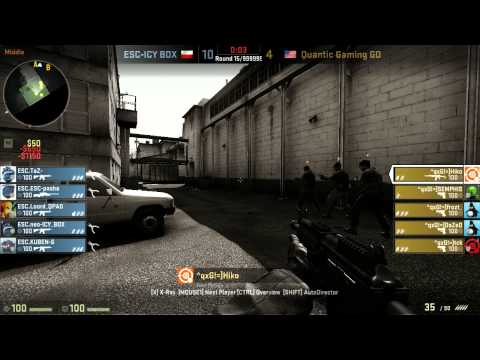 CSGO ESEA 13 LAN FINALS - ESC Gaming vs. Quantic Gaming @ train