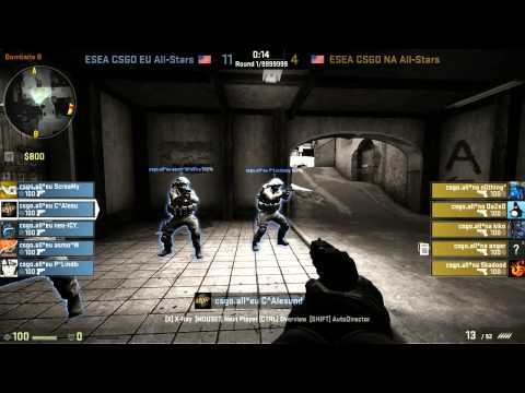 CSGO ESEA 13 LAN FINALS - Europe vs. USA @ dust2