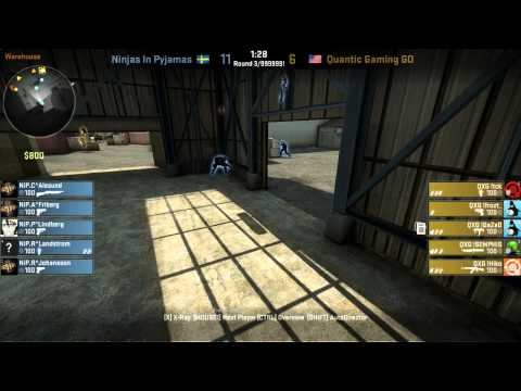 CSGO ESEA 13 LAN FINALS - NiP vs. Quantic @ nuke