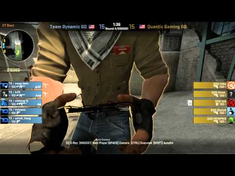 CSGO ESEA 13 LAN FINALS - Quantic vs. Dynamic @ dust2