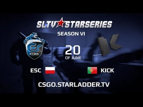 CSGO SLTV StarSeries VI    ESC vs  k1ck @ nuke