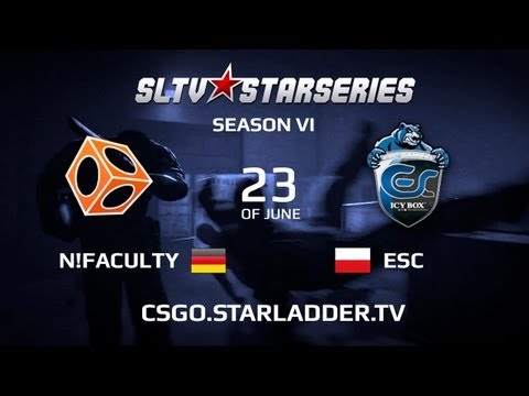 CSGO SLTV StarSeries VI   ESC vs  n!faculty @ dust2