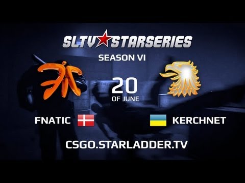 CSGO SLTV Starseries VI    fnatic vs  KerchNET @ nuke