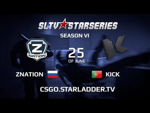 CSGO SLTV StarSeries VI   k1ck vs  zNation @ dust2