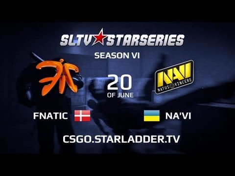 CSGO SLTV StarSeries VI   Na`Vi vs  fnatic @ train