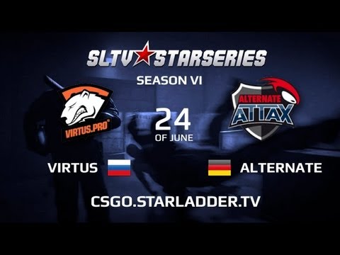 CSGO SLTV StarSeries VI   Virtus pro vs  Alternate Attax @ dust2