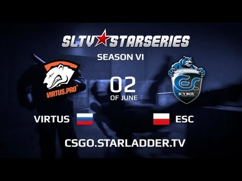 CSGO SLTV StarSeries VI   Virtus pro vs  ESC Gaming @ inferno se