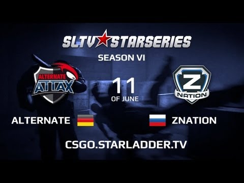 CSGO SLTV StarSeries VI   zNation vs  Alternate @ dust2