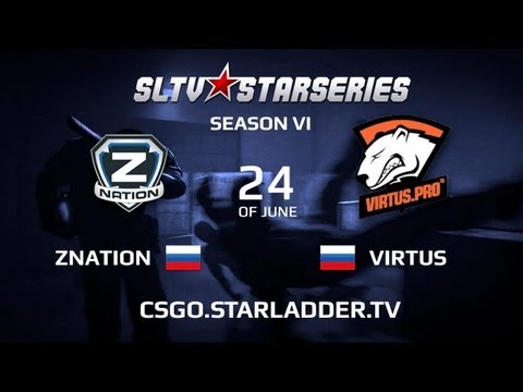 CSGO SLTV StarSeries VI   zNation vs  Virtus pro @ dust2