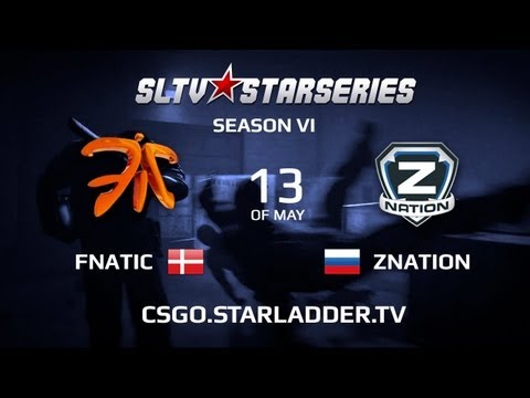 CSGO SLTV StarSeries  zNation vs. Fnatic @ mirage