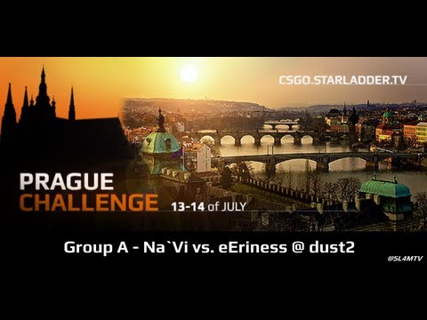 Prague Challenge Group A   Na`Vi vs  eEriness @ dust2