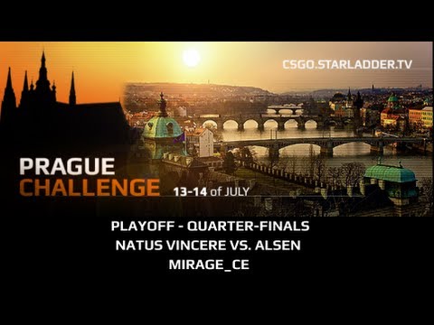 Prague Challenge Playoff   Na`Vi vs  ALsen @ mirage game 1