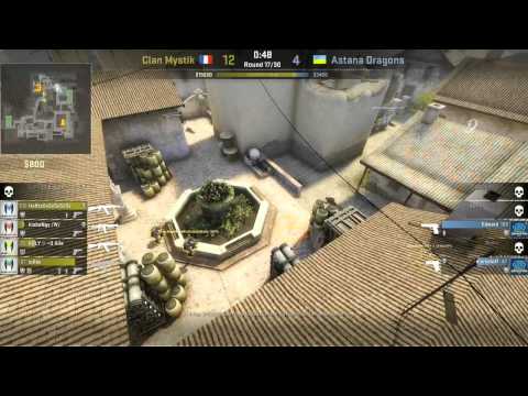 ADragons vs  ClanMystik map 1 inferno ESWC 2013 Semifinal