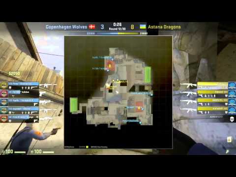 ADragons vs  CPH Wolves map 1 inferno  ESWC 2013 Playoffs