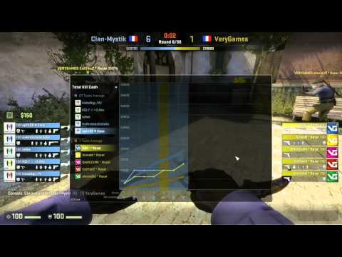 Clan Mystik vs  VeryGames map 1 inferno ESWC 2013 Grand Final