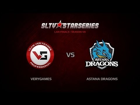 CS GO SLTV S7 FINAL Astana Dragons vs Verygames Game 1