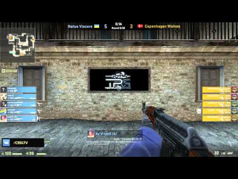 DH Bucharest quarter finals  Na`Vi vs  CPH Wolves game 1 mirage