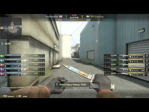 NiP vs  FMeSports map nuke ESWC 2013 Group A