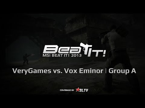 Vox Eminor vs  VeryGames, MSi Beat iT 2013 Group A