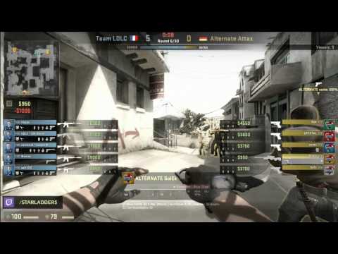 Alternate vs  LDLC, StarSeries S9, map dust2