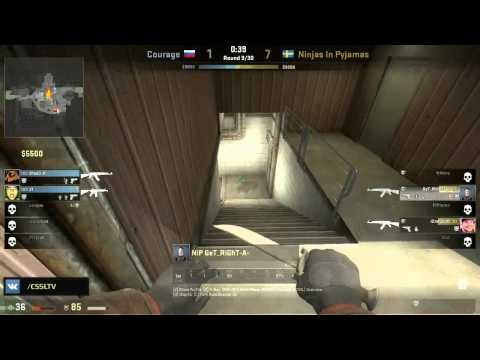 Courage vs  NiP, StarSeries S9, map nuke