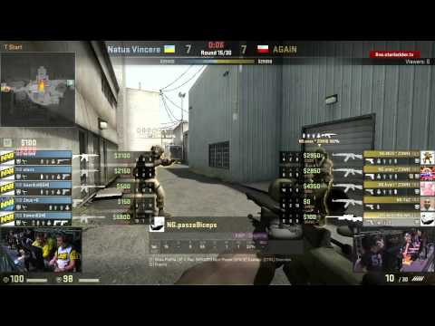 CS GO StarSeries S8 FINAL NA`VI vs AGAIN Game 3