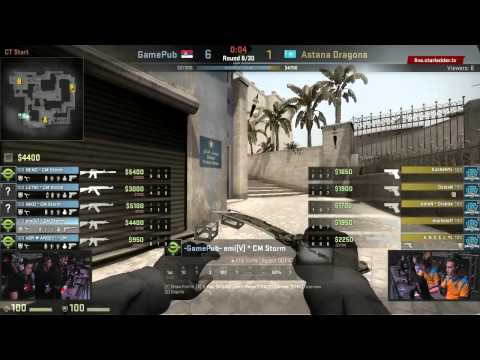 CS GO StarSeries S8 Finals Astana Dragons vs Game Pub Game 2