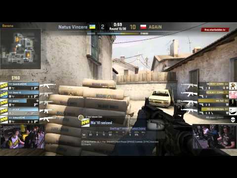 CS GO StarSeries S8 Finals NA`Vi vs AGAIN Game 3