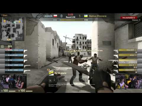 CS GO StarSeries S8 Finals NA`Vi vs AGAIN Game 2