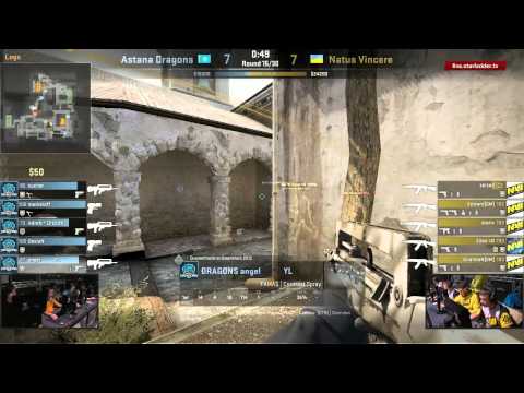 CS GO StarSeries S8 Finals NA`VI vs Astana Dragons Game 3