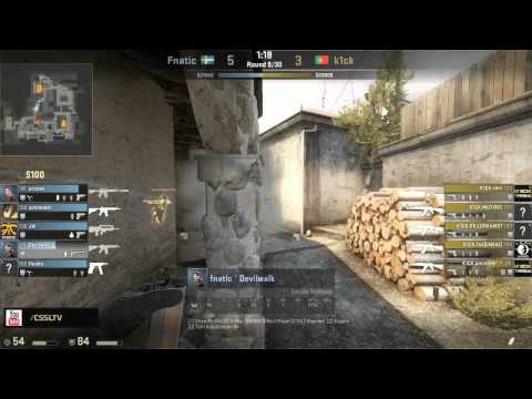 Fnatic vs. K1CK, StarSeries S9, map inferno