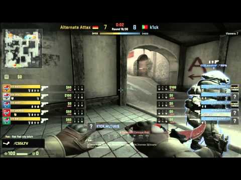 K1CK vs  Alternate Attax, StarSeries S9, map dust2